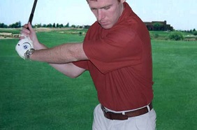 Golf Slice Drill 3 - straight arms